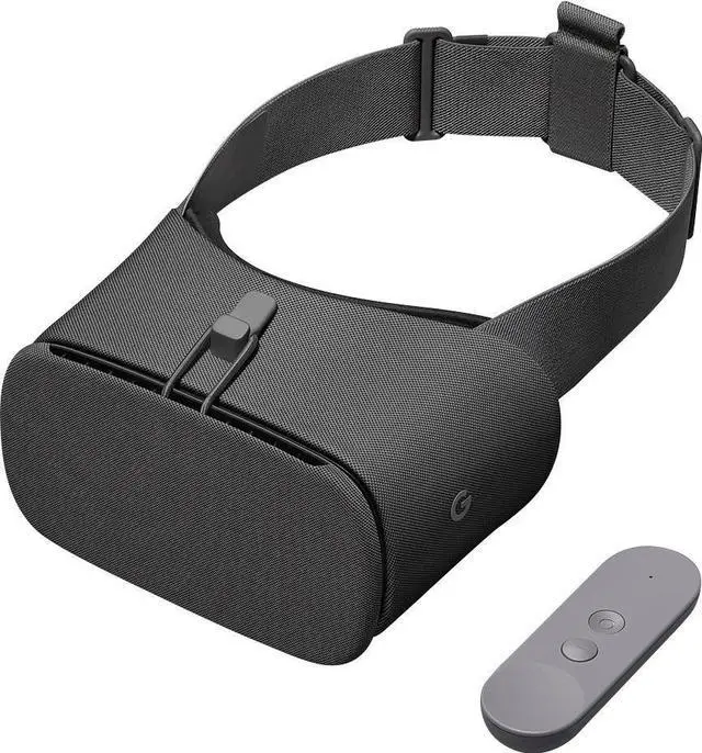 Alt view image 8 of 11 - Google Daydream View 2nd Gen Smartphone VR Headset | View Controller | Bluetooth & USB-C Interface - Charcoal Grey