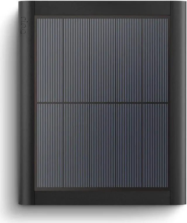 Alt view image 7 of 10 - Ring Solar Panel for Spotlight Cam Battery and Stick Up Cam Battery - Black