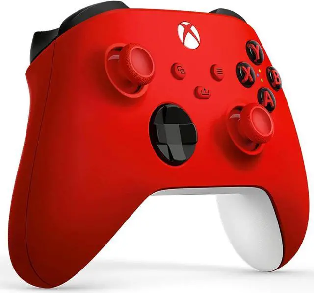 Alt view image 9 of 10 - Microsoft Wireless Controller for Xbox Series X/S - Pulse Red QAU-00011