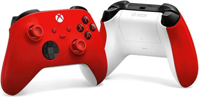 Alt view image 10 of 10 - Microsoft Wireless Controller for Xbox Series X/S - Pulse Red QAU-00011