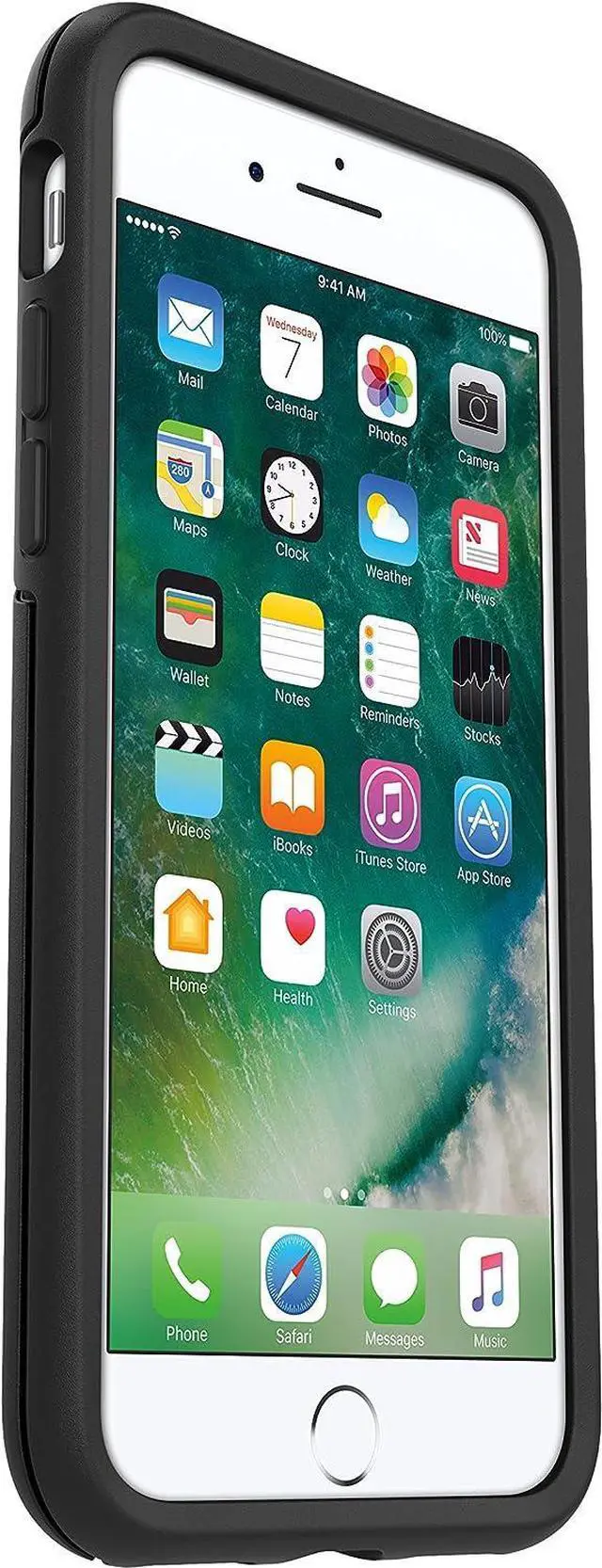 Alt view image 9 of 9 - OEM OtterBox Symmetry Series Black Case For iPhone 8/7