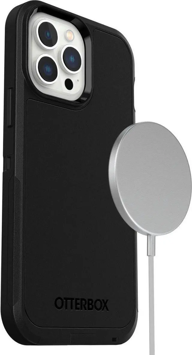 Alt view image 3 of 4 - OtterBox DEFENDER SERIES XT Case with MagSafe for iPhone 13 Pro - Black