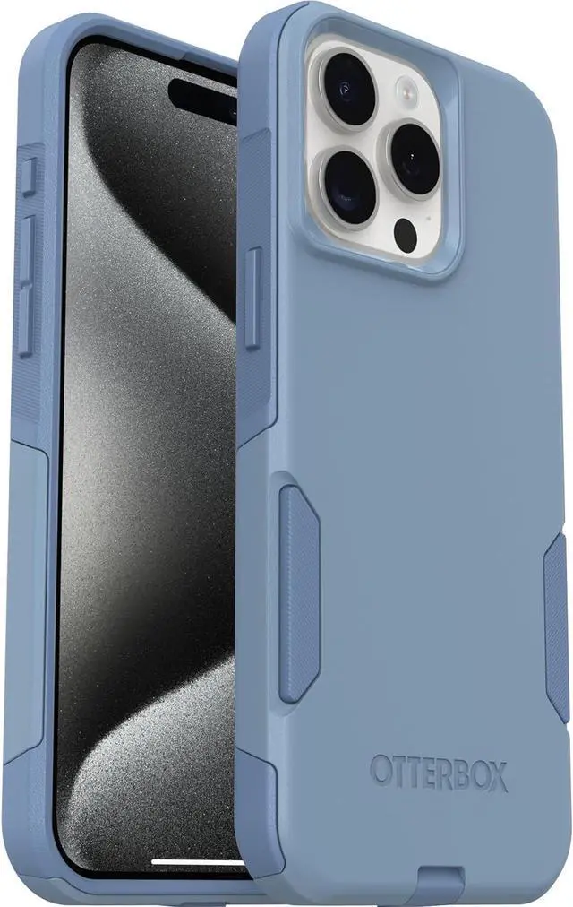 Alt view image 2 of 5 - OtterBox Defender Series Case with Holster Clip for Apple iPhone 15 Pro - Black