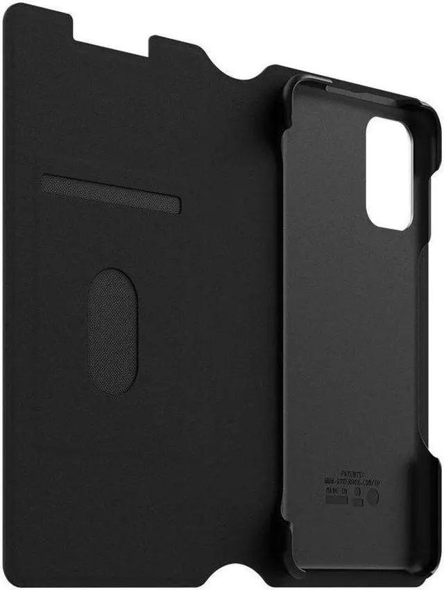 Alt view image 3 of 5 - OtterBox Strada Via Series Folio Case for Samsung Galaxy (S20+) - Black