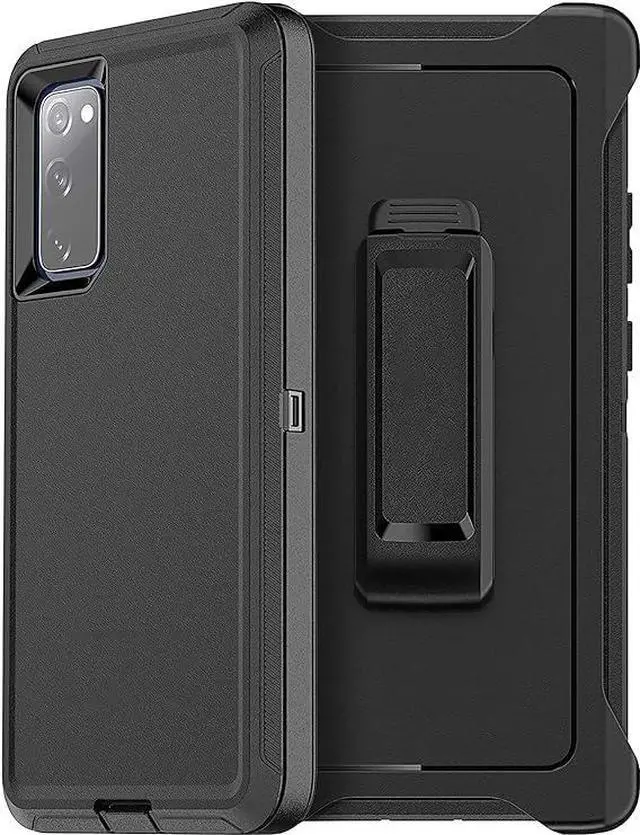 Alt view image 2 of 5 - OtterBox Defender Series Case & Holster for Samsung Galaxy S20 FE 5G - Black