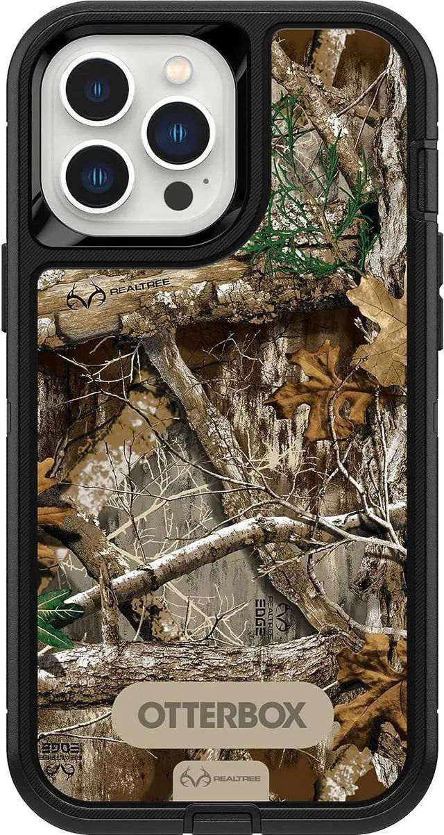 Alt view image 2 of 4 - OtterBox DEFENDER SERIES Case for iPhone 12 Pro Max - RealTree Edge Black