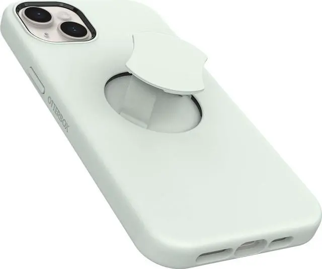 Alt view image 2 of 4 - OtterBox OtterGrip SYMMETRY SERIES Case for iPhone 14 Plus - Chill Out (Green)