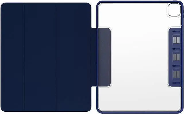 Alt view image 2 of 4 - OtterBox SYMMETRY SERIES 360 Case for iPad Pro 12.9-inch (5th Gen) - YALE (BLUE)