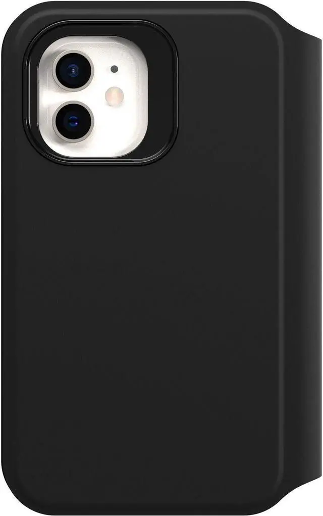 Alt view image 4 of 5 - OtterBox Strada Via Series Case for Apple iPhone 12 Mini - Black