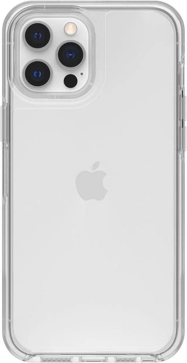 Alt view image 3 of 4 - OtterBox Symmetry Series Hybrid Case for Apple iPhone 12 Pro Max - Clear