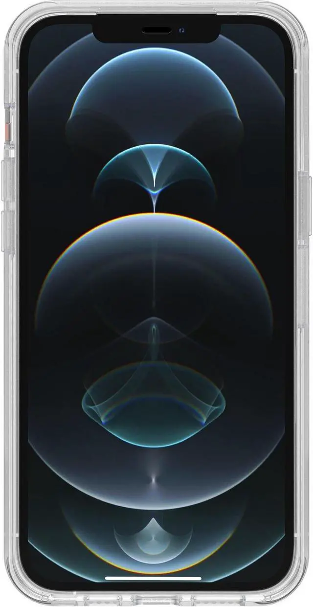 Alt view image 4 of 4 - OtterBox Symmetry Series Hybrid Case for Apple iPhone 12 Pro Max - Clear