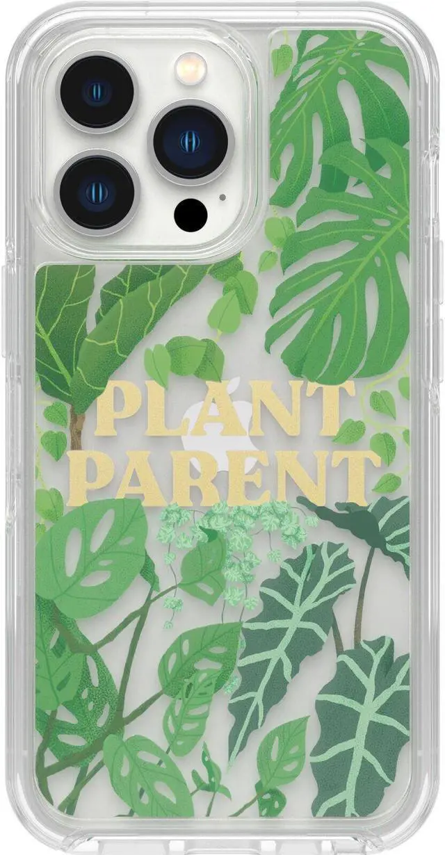 Alt view image 2 of 3 - OtterBox SYMMETRY SERIES Clear Case for Apple iPhone 13 Pro Max - Plant Parent