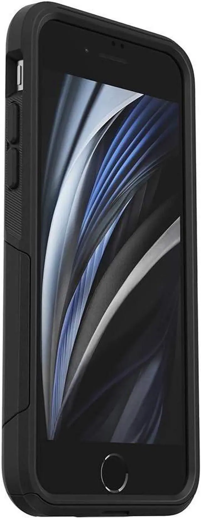 Alt view image 10 of 13 - Otterbox 77-56650 Cummuter Series Case for iPhone SE (2nd gen) and iPhone 8/7, Black