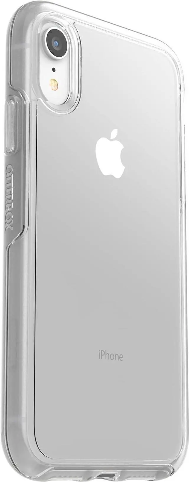 Alt view image 4 of 5 - OtterBox Symmetry Series Hybrid Case for Apple iPhone XR - Clear