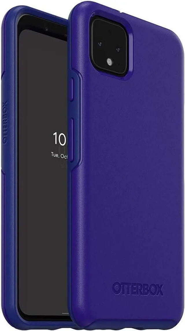 Alt view image 2 of 5 - OtterBox Symmetry Series Case for Google Pixel 4 - Sapphire Secret Blue