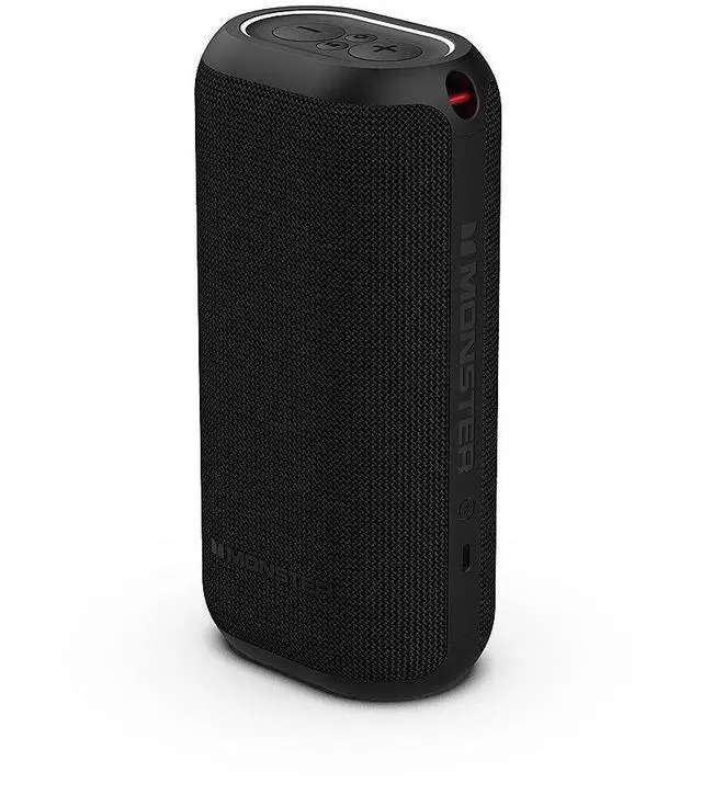 Alt view image 4 of 4 - Monster DNA MAX Portable Bluetooth Speaker with Qi Wireless Charging - Black