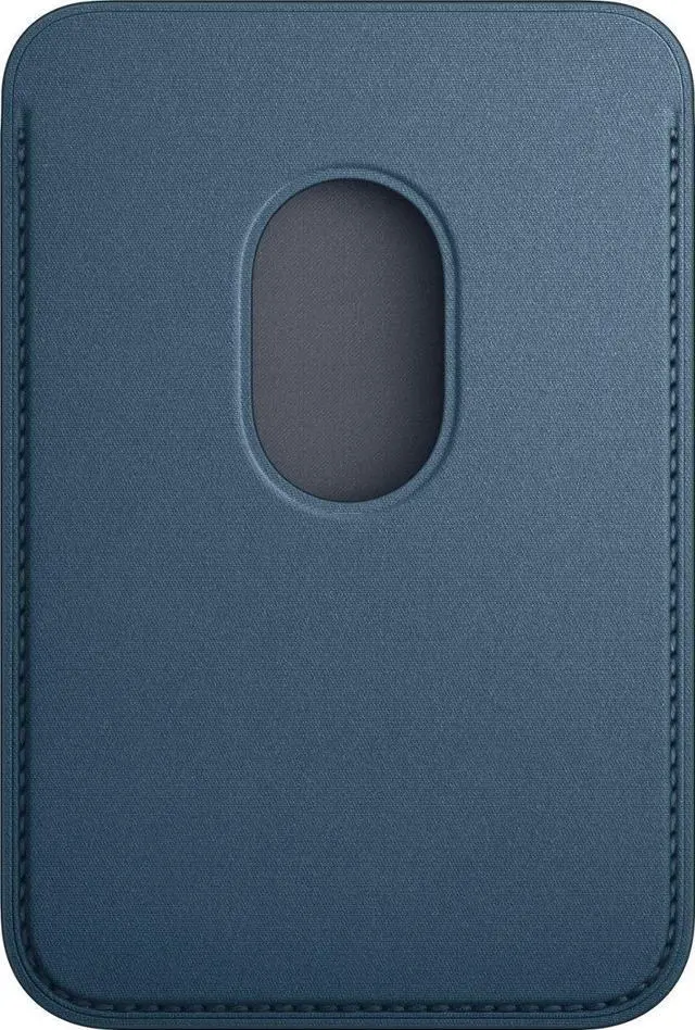 Alt view image 2 of 3 - Apple iPhone FineWoven Wallet with MagSafe - Pacific Blue