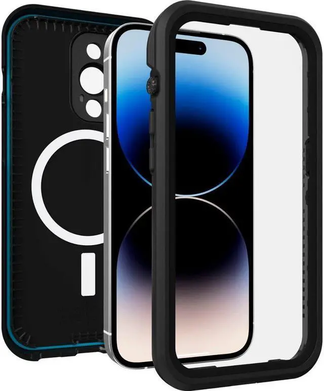 Alt view image 4 of 4 - Otterbox LifeProof FRE SERIES Waterproof Case iPhone 14 Pro with Magsafe-Black (77-90214) - NEW