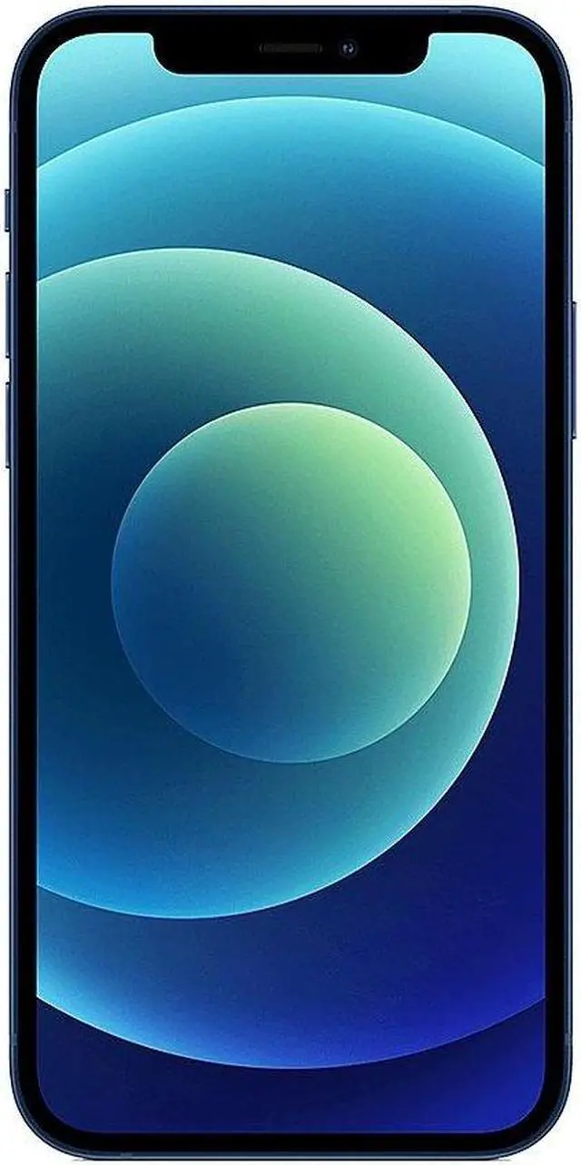 Alt view image 3 of 5 - Apple iPhone 12 128GB, Refurbished Unlocked Cell Phone, Blue- Very Good Condition (Grade B)