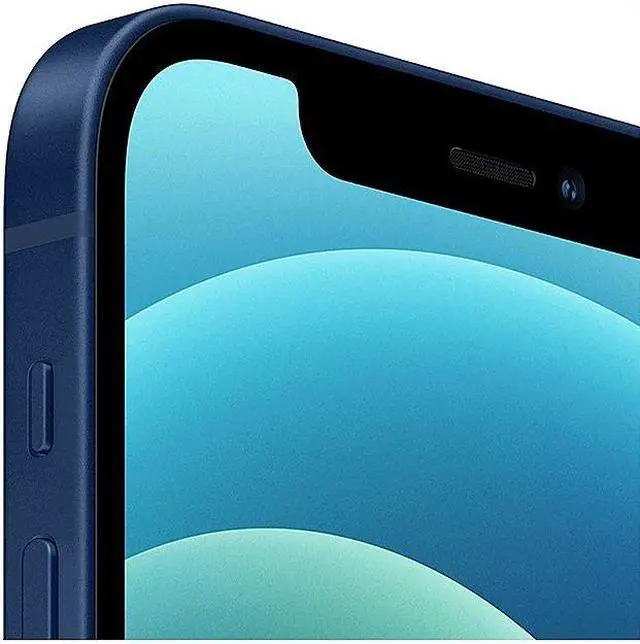 Alt view image 4 of 5 - Apple iPhone 12 128GB, Refurbished Unlocked Cell Phone, Blue- Very Good Condition (Grade B)