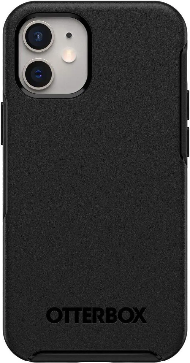 Alt view image 2 of 4 - OtterBox SYMMETRY SERIES+ Case with MagSafe for iPhone 12 Mini - Black