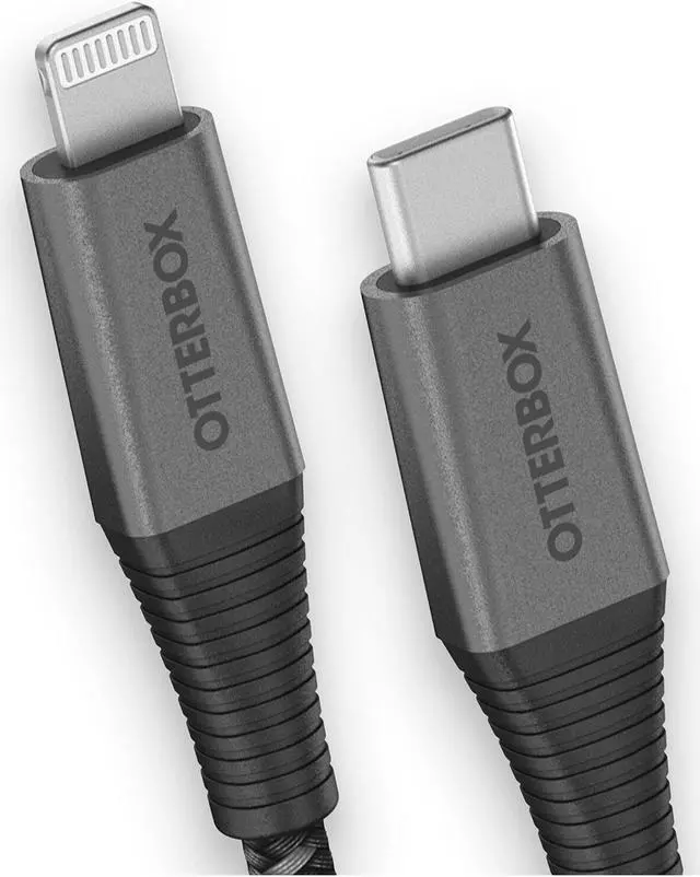 Alt view image 2 of 3 - OtterBox (6.6Ft) Premium Pro USB-C to USB-C Car Charging Kit (30W) - Black