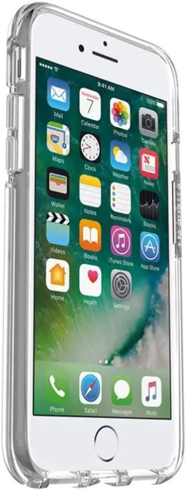 Alt view image 7 of 9 - OtterBox Symmetry Series Clear Crystal Case for iPhone SE (2nd Gen) and iPhone 8 / 7 77-56719