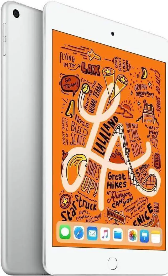 Alt view image 2 of 3 - Apple iPad Mini 5th Gen, 7.9-inch, 256GB, WIFI + Unlocked All Carriers - Silver