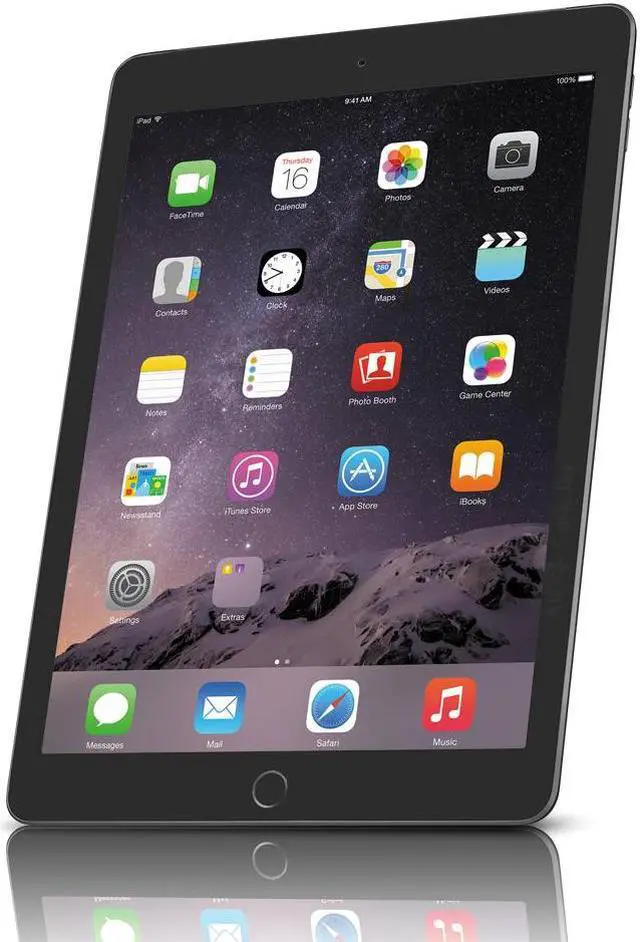 Alt view image 6 of 6 - Apple iPad Air 2 32GB Tablet (Gray)