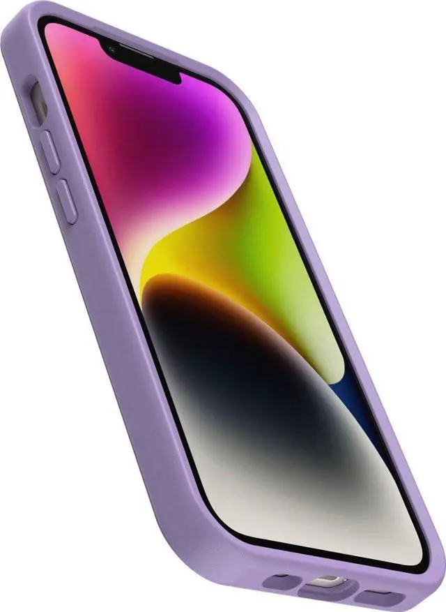 Alt view image 3 of 4 - OtterBox SYMMETRY SERIES+ Case with MagSafe for iPhone 14, You Lilac It (Purple)