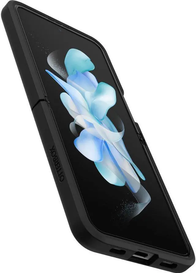 Alt view image 4 of 4 - OtterBox THIN FLEX SERIES Case for Samsung Galaxy Z Flip 4 - Black