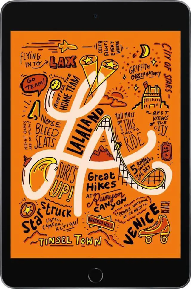 Alt view image 3 of 4 - Apple  iPad mini 7.9" (Early 2019 ) 256GB, WiFi Only - Space Gray