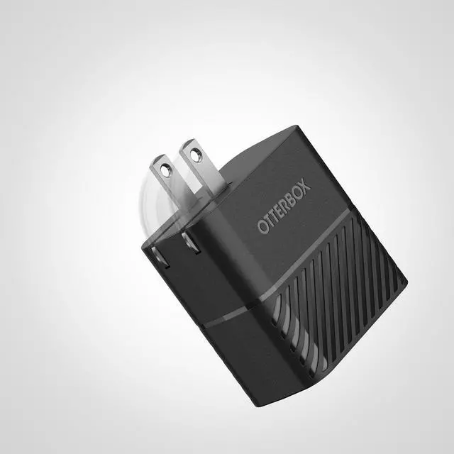 Alt view image 4 of 4 - OtterBox USB-A Dual Port Wall Charger, 24W Combined - Black