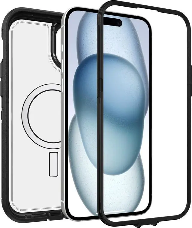 Alt view image 4 of 4 - OtterBox DEFENDER SERIES XT Case for Apple iPhone 15 Plus/14 Plus - Dark Side