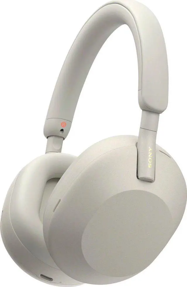 Alt view image 2 of 10 - Sony WH-1000XM5/S Wireless Industry Leading Noise Canceling Bluetooth Headphones