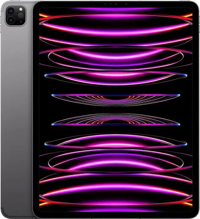 Main image of 2022 Apple iPad Pro 6 12.9 12.9" Display 256GB Storage WiFi + Unlocked Cellular MP603LL/A - Space Gray