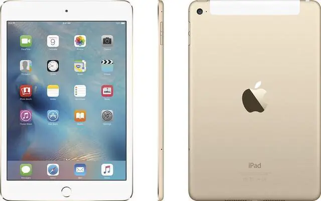 Alt view image 4 of 5 - Apple iPad mini 4 (4th Gen) 128GB - Wi-Fi - 7.9" - Gold - (2015) - Good Condition