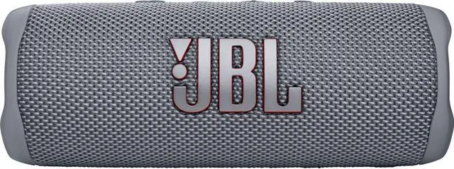 Alt view image 12 of 15 - JBL Flip 6 Gray Portable Bluetooth Speaker