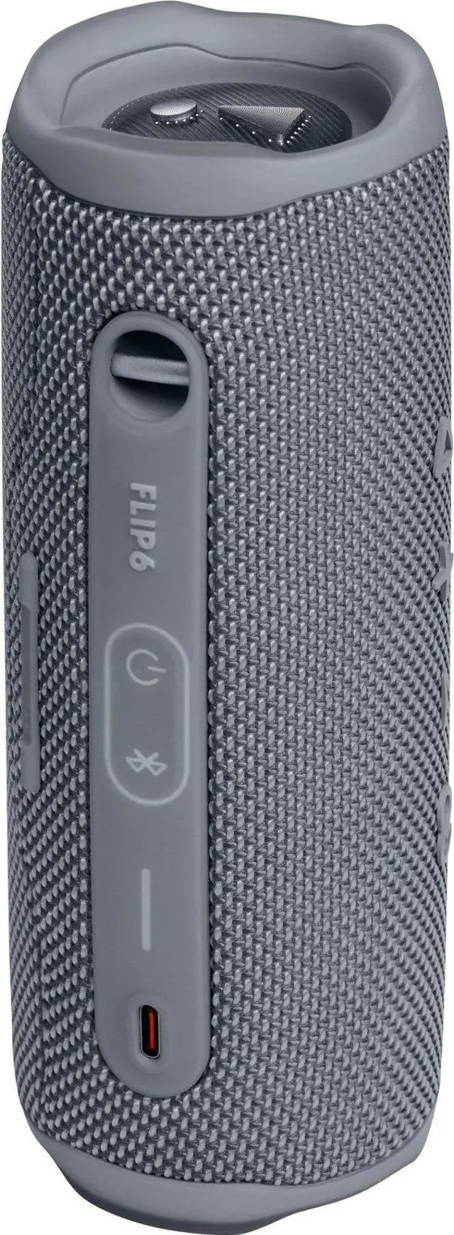 Alt view image 14 of 15 - JBL Flip 6 Gray Portable Bluetooth Speaker
