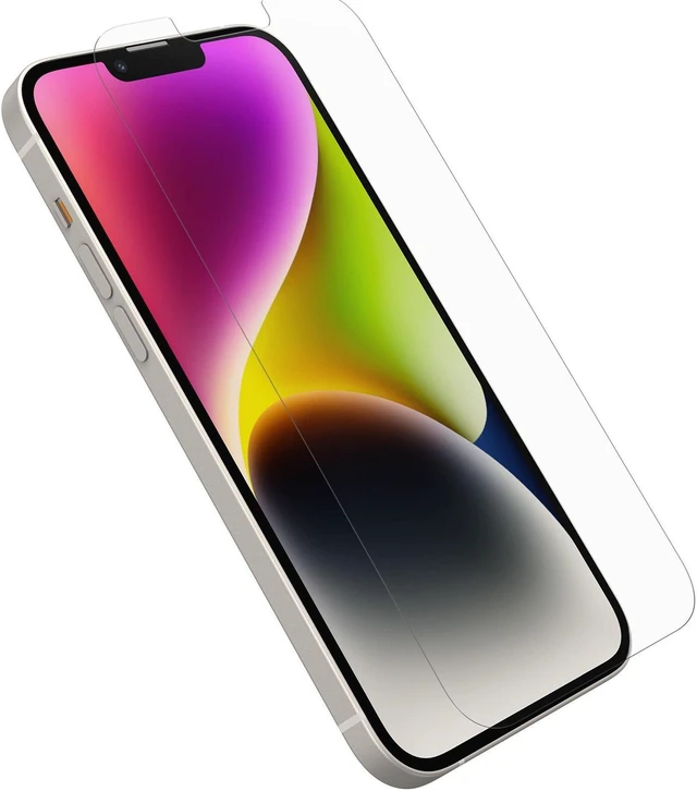 Main image of OtterBox Amplify Glass Screen Protector for Apple iPhone 14 Pro - Clear