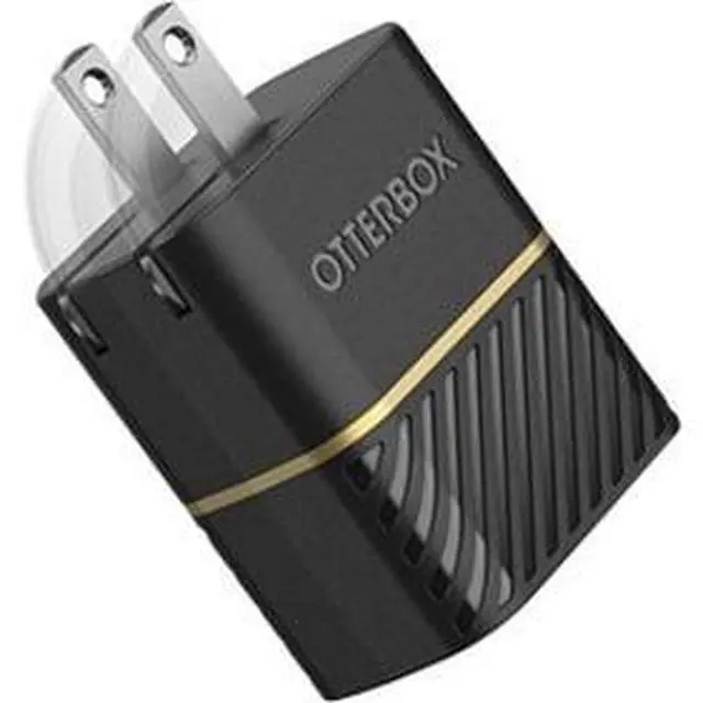 Alt view image 4 of 4 - OtterBox USB-C Fast Charge Wall Charger 20W - Black Shimmer