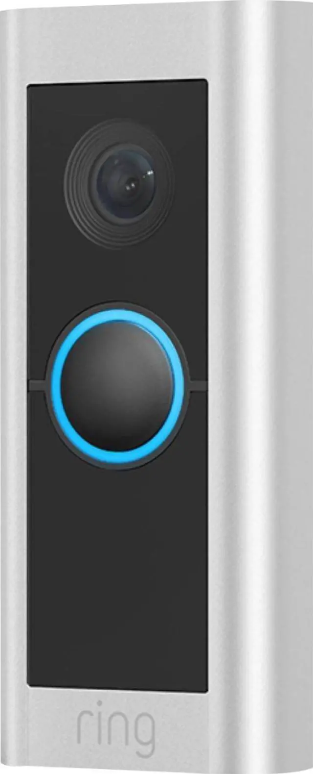 Alt view image 5 of 6 - Ring Video Doorbell Pro 2 - Wireless - Satin Nickel