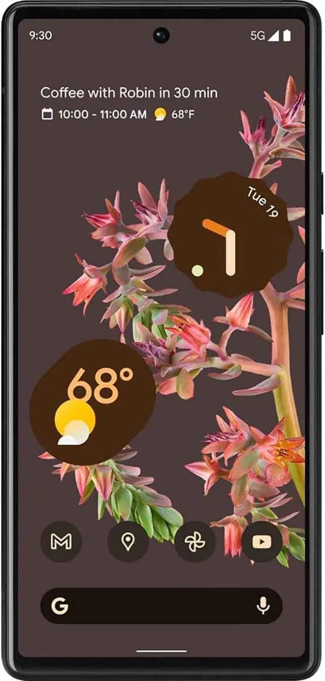 Alt view image 8 of 10 - Google Pixel 6 | Unlocked | Stormy Black | 128 GB