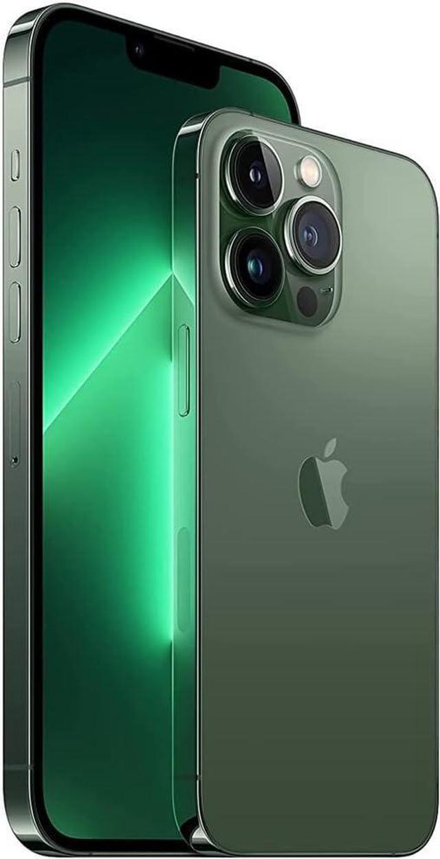 Alt view image 3 of 4 - Apple iPhone 13 Pro Max 128GB, Refurbished Unlocked Cell Phone, Green - Very Good Condition (Grade B)