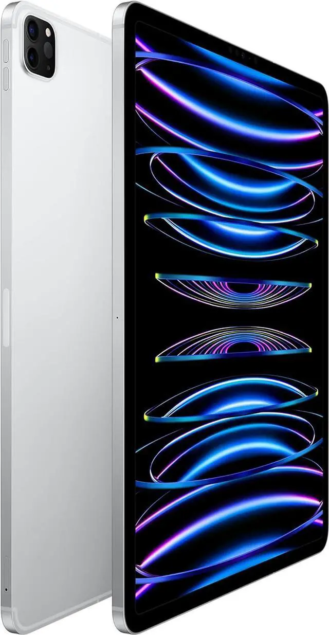 Alt view image 2 of 3 - 2022 Apple iPad Pro 6 12.9 12.9" Display 128GB Storage WiFi + Unlocked Cellular MP5Y3LL/A - Silver