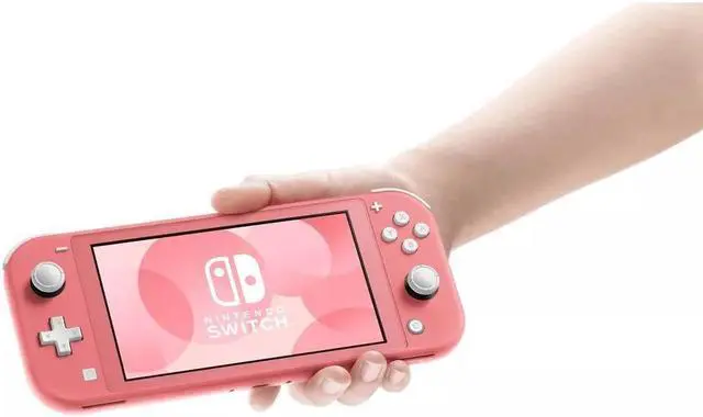 Alt view image 9 of 9 - Nintendo Switch Lite - Coral