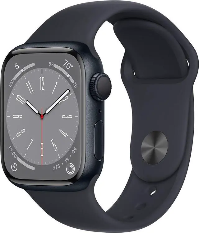 Main image of Apple Watch Series 8 (GPS) 41MM Midnight Aluminum Case Midnight Sport Band