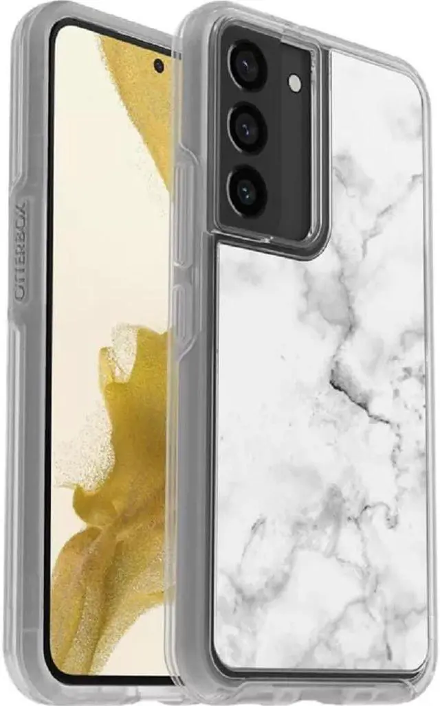 Alt view image 4 of 4 - OtterBox Symmetry Series Case for Samsung Galaxy S22+ (Plus) - Stone Swirl