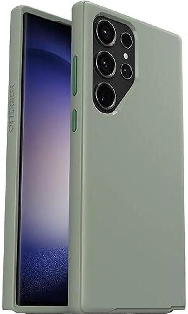 Alt view image 4 of 4 - OtterBox SYMMETRY SERIES Case for Galaxy S23 Ultra - Sage And Sound (Green)