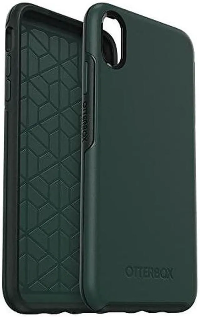 Alt view image 5 of 5 - OtterBox Symmetry Series Hybrid Case for Apple iPhone Xs Max - Ivy Meadow Green